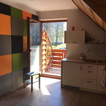 Фото номера Апартаменты с балконом Апартаменты Apartamenty Lawenda г. Рабка 2
